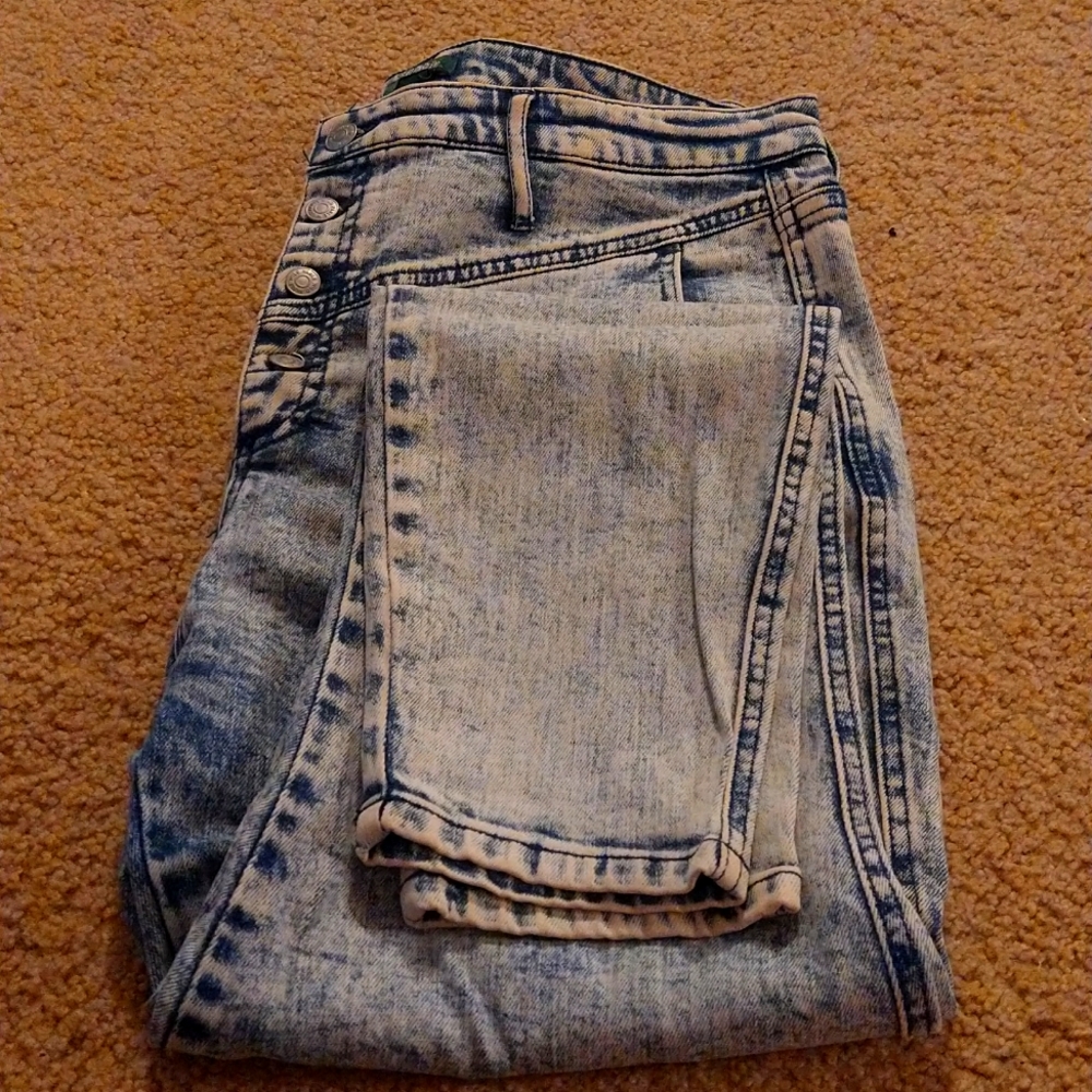 Wild Fable high rise acid wash jeans